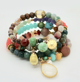 I am Strong Chakra armband  | Gipsy Ibiza Armband