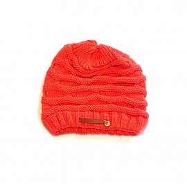 Banditas Ibiza Beanie | Slouch Beanie  Coral