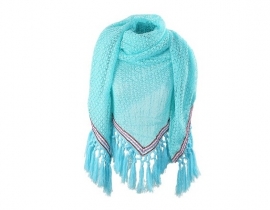 Ibiza sjaal Turquoise | XL Sjaal