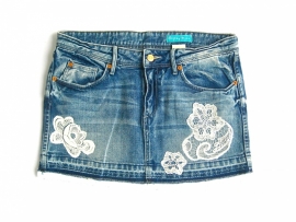Ibiza jeans rok |  mt 36 / 38