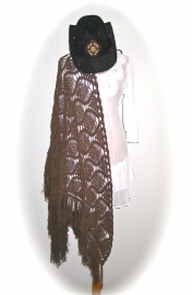 Indy Ibiza Poncho Ocean Brown