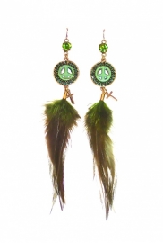 Happy Feathers | Ibiza oorbellen