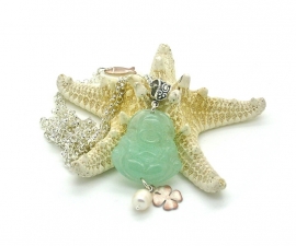 Jade Buddha | Ibiza ketting