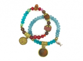 Fairytale beach bracelets | Ibiza Armbanden set