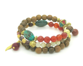 I am Passion Chakra armband  | Gipsy Ibiza Armband