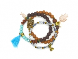 Fairytale beach bracelets | Ibiza Armbanden set