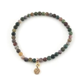 Handgemaakte  armband jasper smaragd | Gipsy Ibiza Armband