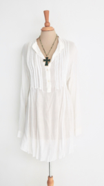 Lilly tuniek white | Gipsy Ibiza tuniek