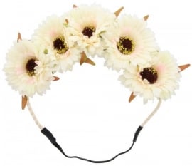 Flower headband  rose | Ibiza Haarband
