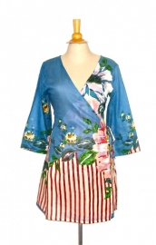 Haute Hippie blauw | Ibiza tuniek jurk