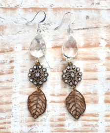 Gipsy Ibiza oorbellen Leaf |  Ibiza Oorbellen