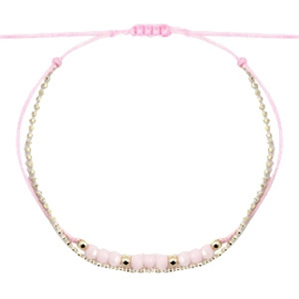 Minimalistic Ibiza  pink | Ibiza armband