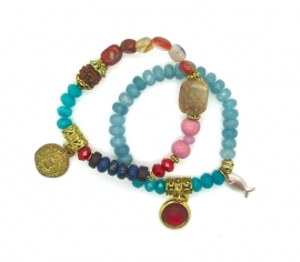 Fairytale beach bracelets | Ibiza Armbanden set