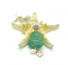 Jade Buddha | Ibiza ketting