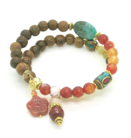 I am Healing Chakra armband  | Gipsy Ibiza Armband