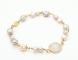 Rocking pearls Keshi | Gipsy Ibiza parel armband