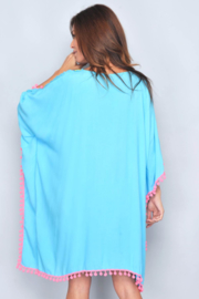 Santa Eulària  Ibiza  jurk  | Ibiza  kaftan turquoise