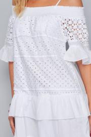 San Rafael Ibiza  jurk  | Ibiza  dress white