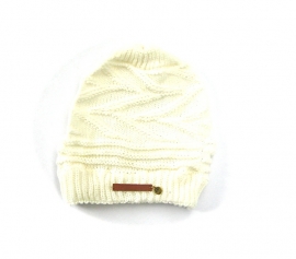 Banditas Ibiza Beanie | Slouch Beanie White