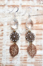 Gipsy Ibiza oorbellen Leaf |  Ibiza Oorbellen