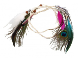 Hippie Headband feathers | Haarband