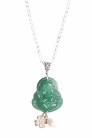 Jade Buddha | Ibiza ketting