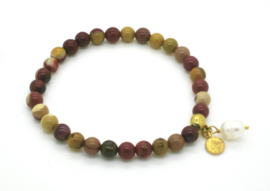 Handgemaakte  armband Mookaite  | Gipsy Ibiza Armband