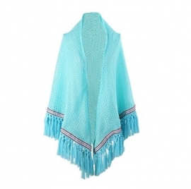 Ibiza sjaal Turquoise | XL Sjaal