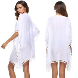 Las Dalias Ibiza tuniek | Ibiza tuniek wit