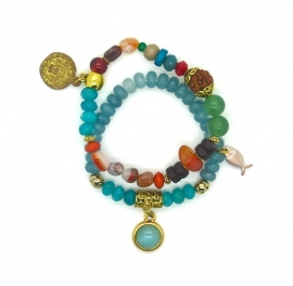 Fairytale beach bracelets | Ibiza Armbanden set