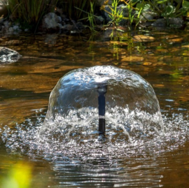 Vijverpomp zonne-energie Solar-Aqua Splash 1350