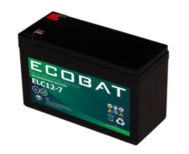 Solar accu Ecobat 12V.7Ah. deep-cycle