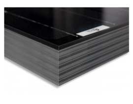 Zonne-paneel 12V. compleet 100Wp full black