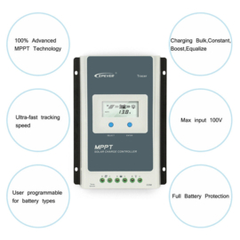 Solar-Aqua laadregelaar MPPT 10A