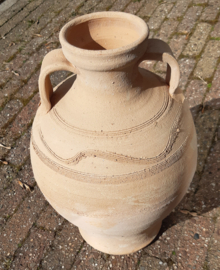 Vijverpomp zonne-energie met terracotta kruik