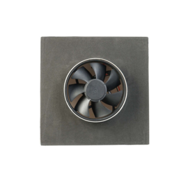 Ventilator zonne-energie Solar Aero wit