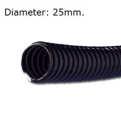 Vijverpomp spiraalslang 25mm. per meter