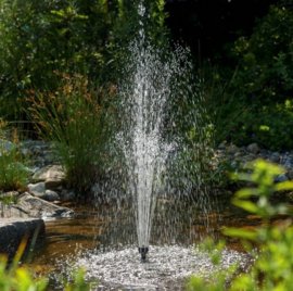 Vijverpomp zonne-energie Solar-Aqua Splash 1350