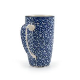 Mok met oor (groot 420ml.) Indigo