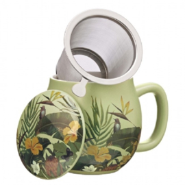 Theemok met filter en deksel Dream- Pastelgroen