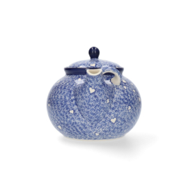 Theepot White Hearts 2000ml.