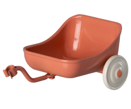 Aanhanger voor driewieler, Tricycle hanger, koraalroze