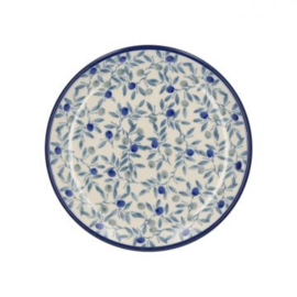 Gebaksbordje (klein) Blue Olive