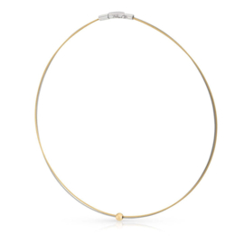 Collier Thinking Of You goud/zilver goud bolletje