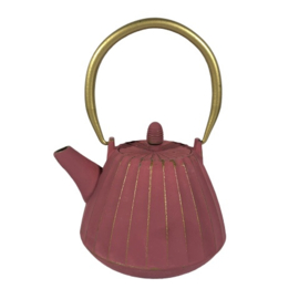 Teaclassix Coco Theepot gold/pink