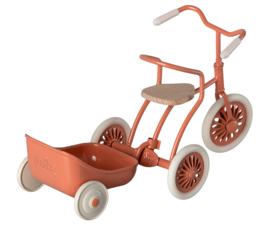Aanhanger voor driewieler, Tricycle hanger, koraalroze