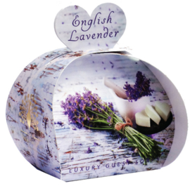 Cadeaudoosje (3x20g. zeep)'English Lavender'