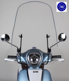 Windscherm incl Bevestigingsset Sym Fiddle 3 73cm 80746