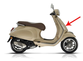 Voorscherm midden Vespa primavera rst matt beige 516/ A origineel 1b005209000q9