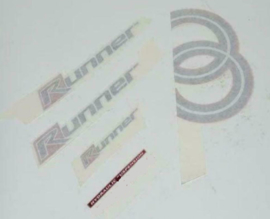 Stickerset Gilera Runner Pro piaggio origineel 577973
